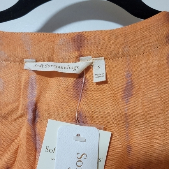 Soft Surroundings  NWT Sunset Bali Maxi Dress size small. - Picture 8 of 12